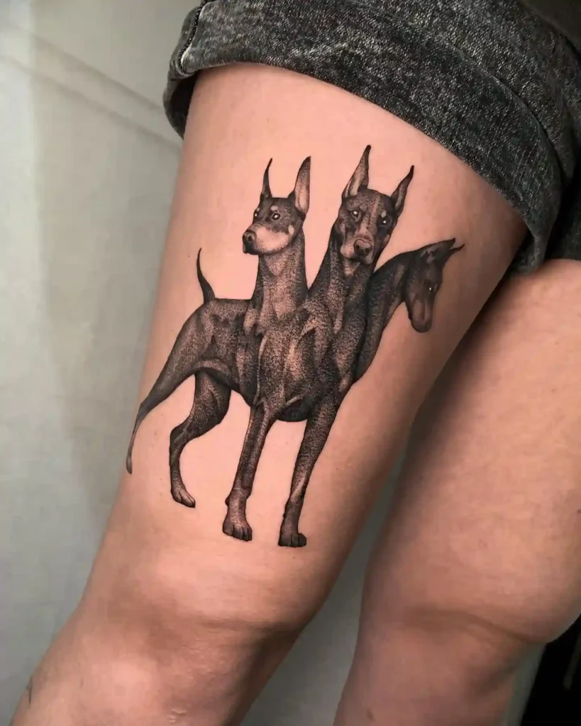 cerebus dog tattoo 13