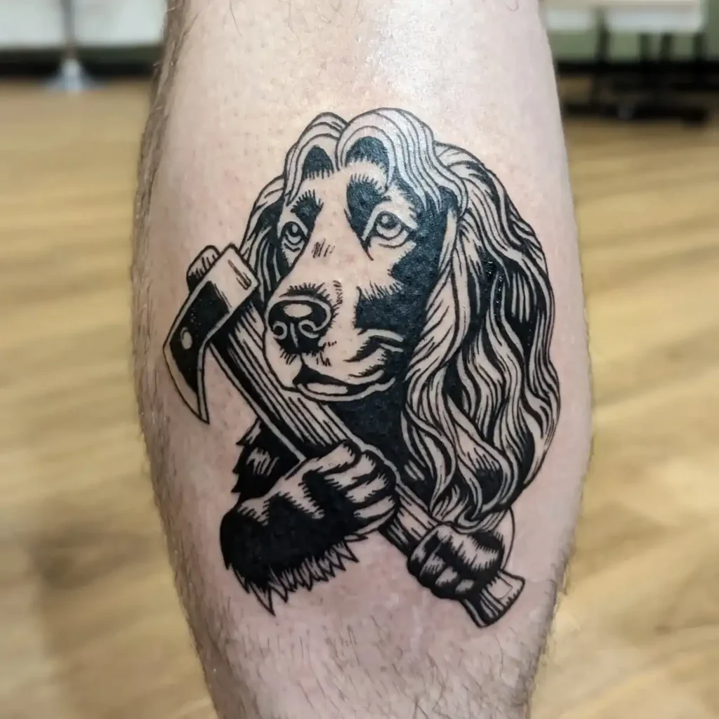 cocker spaniel tattoo 15 2