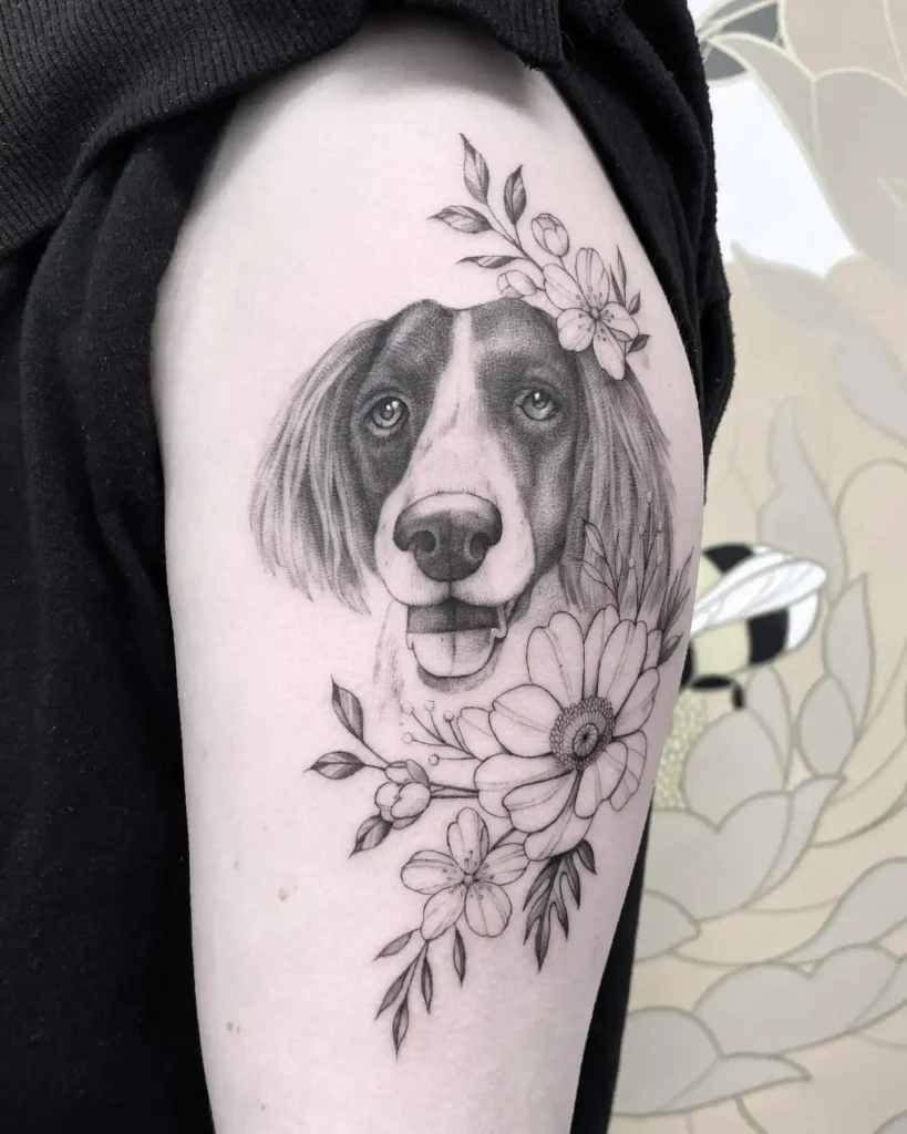 cocker spaniel tattoo 2 2