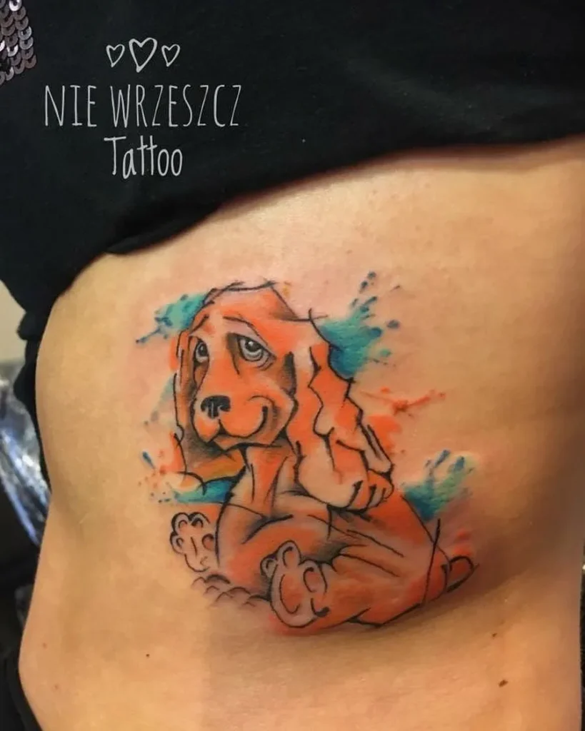 cocker spaniel tattoo 21 2