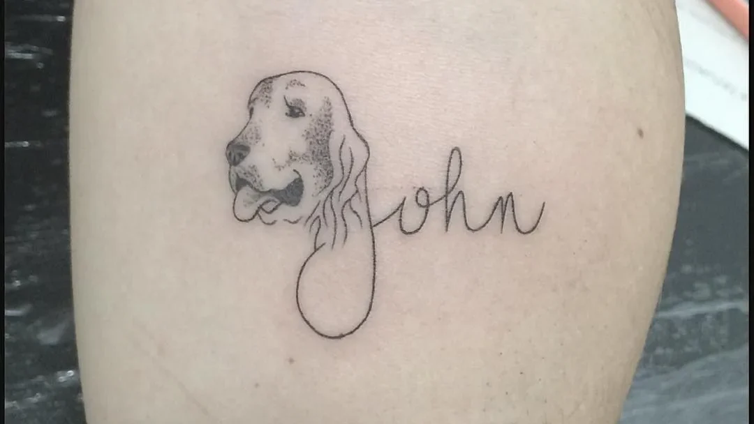 cocker spaniel tattoo 23 2 edited