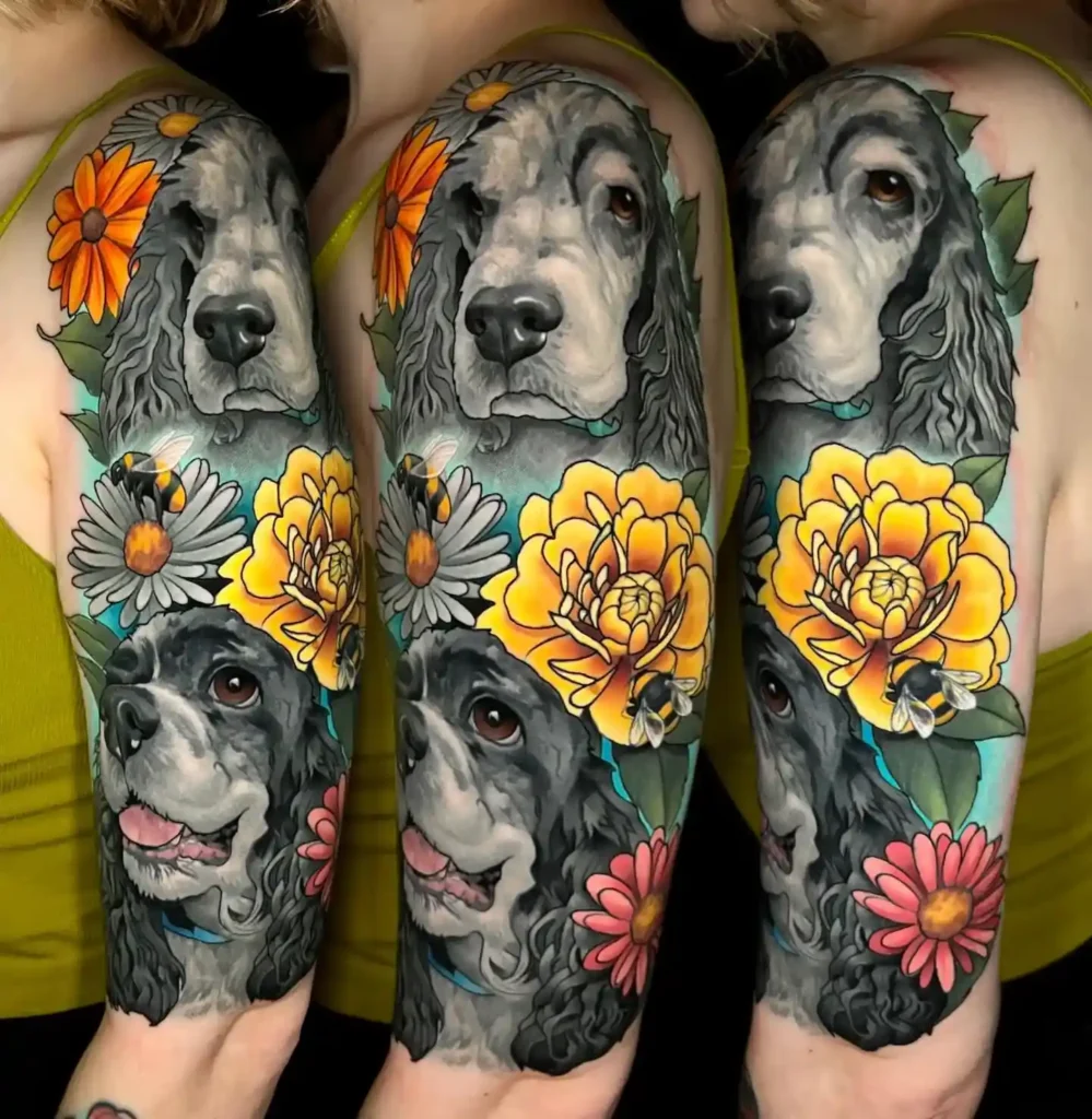 cocker spaniel tattoo 6 2