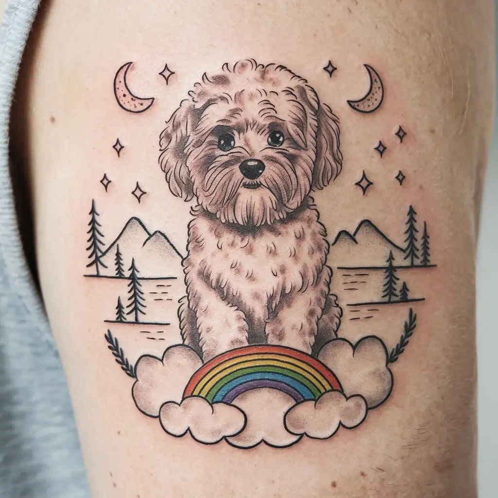 maltipoo tattoo 10