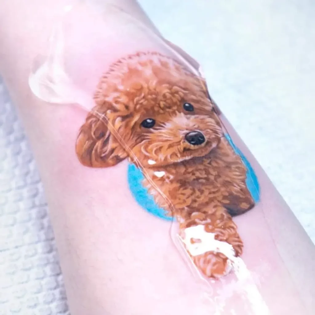 maltipoo tattoo 13