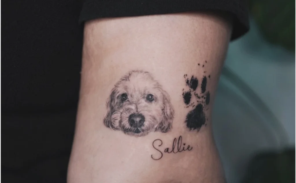 maltipoo tattoo 15