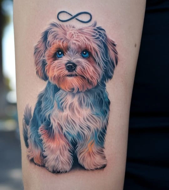 maltipoo tattoo 6