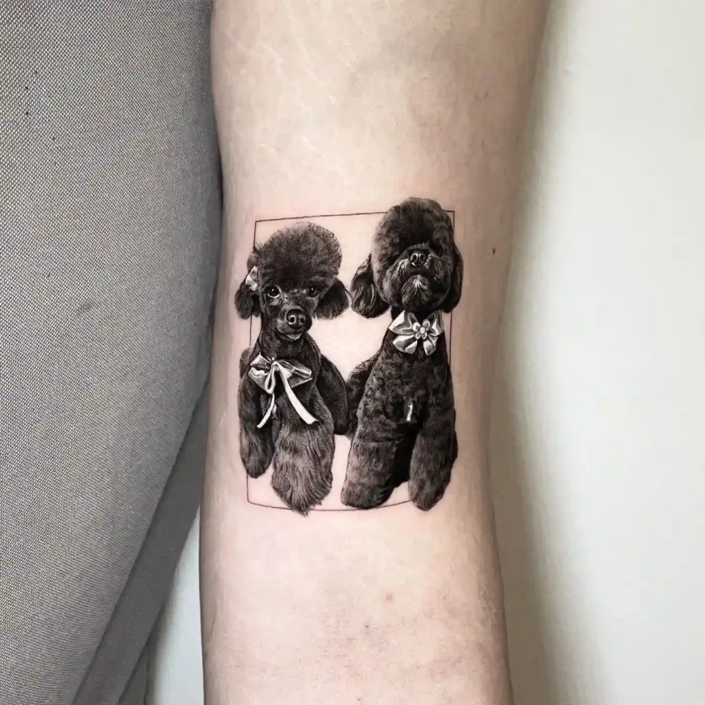 poodle tattoo 1