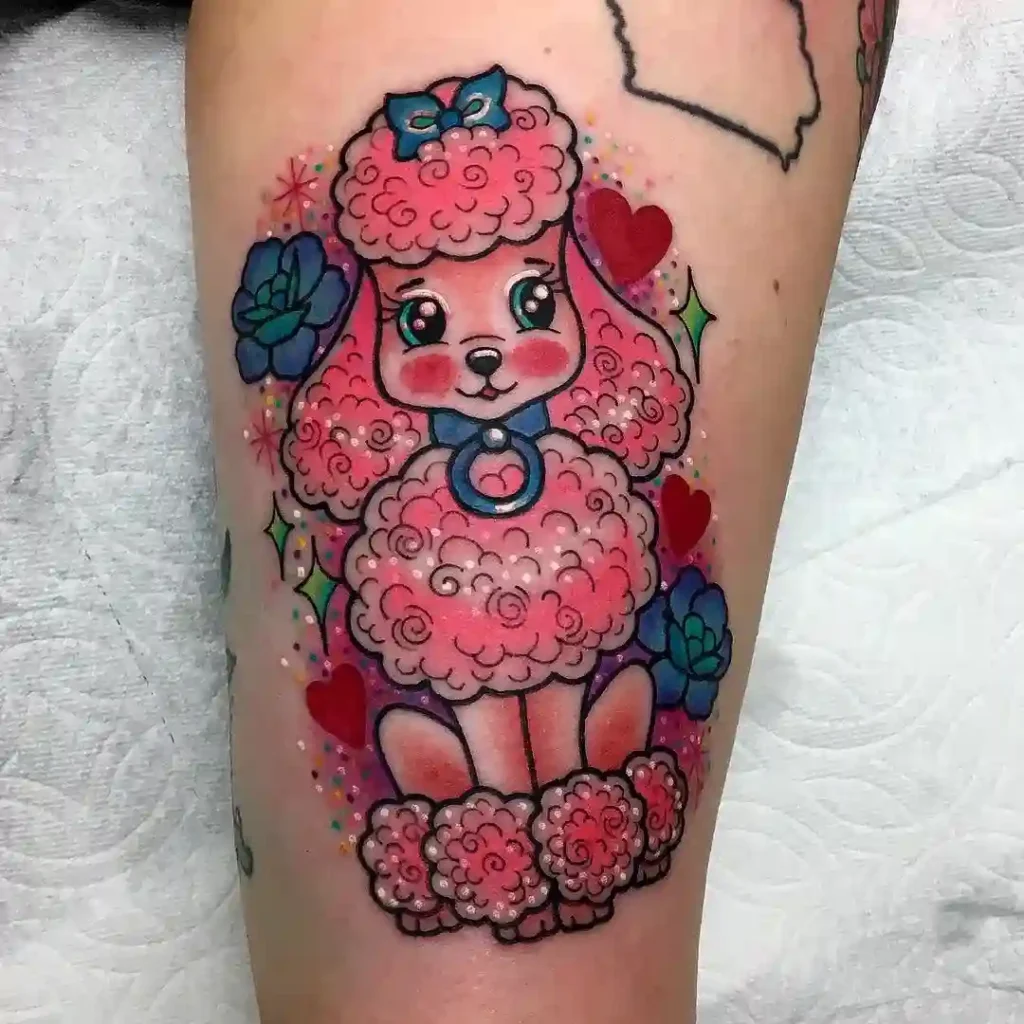 poodle tattoo 10