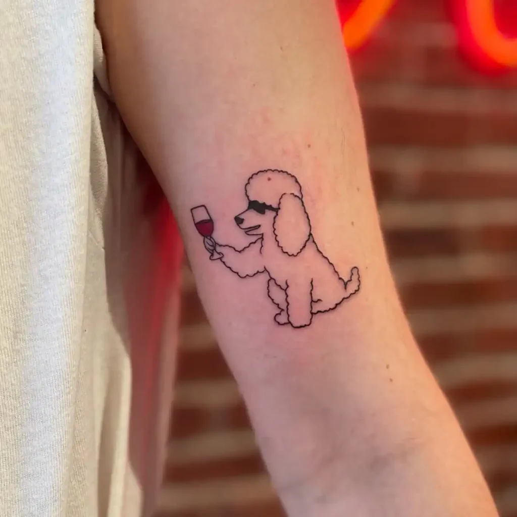 poodle tattoo 13