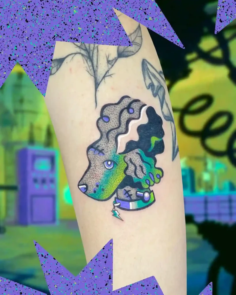 poodle tattoo 2