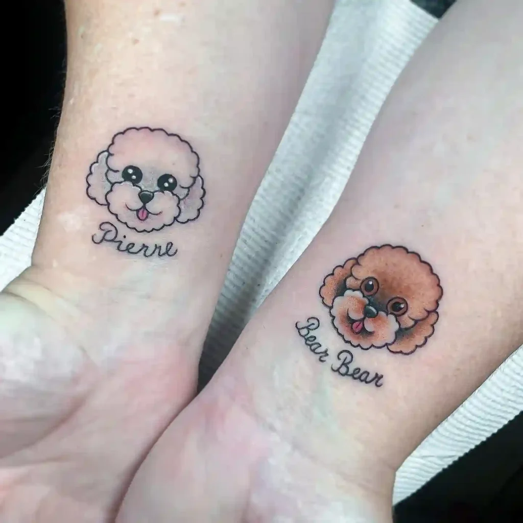 poodle tattoo 21