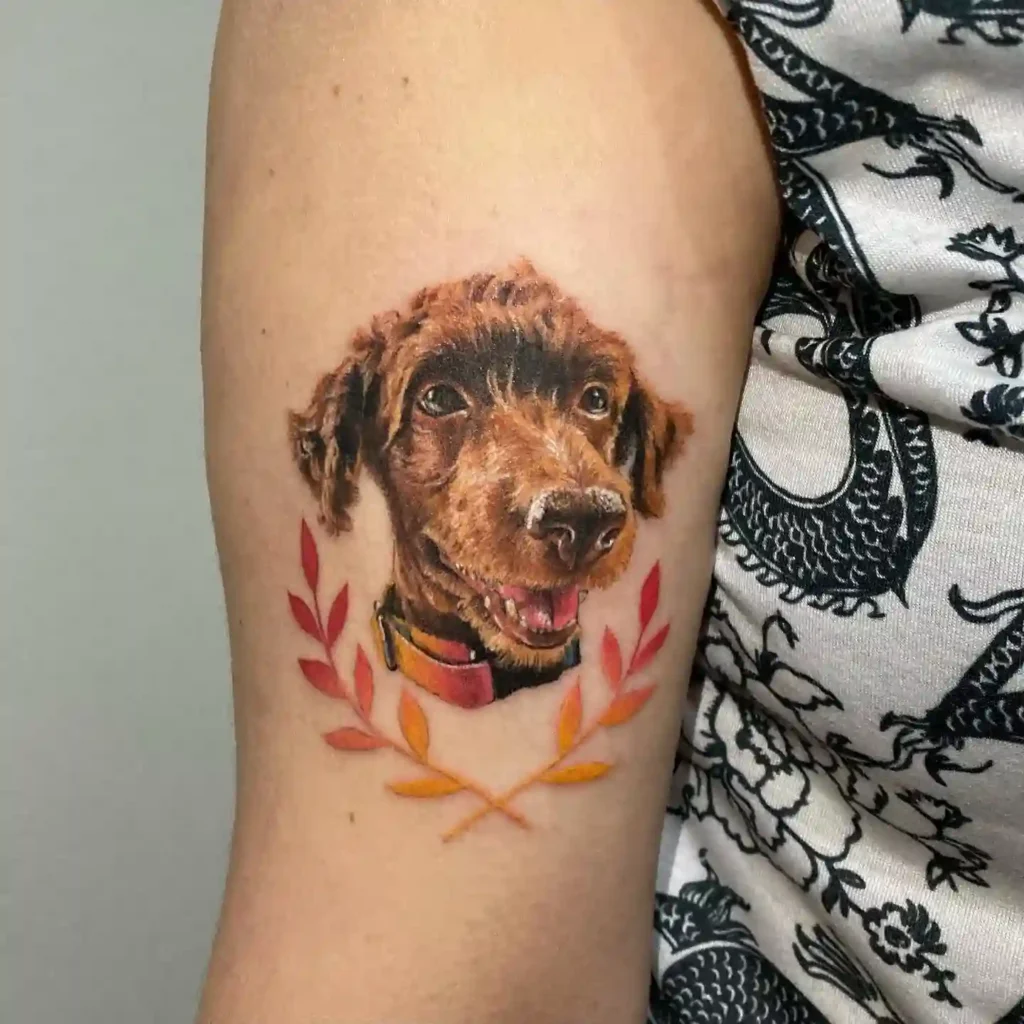 poodle tattoo 3