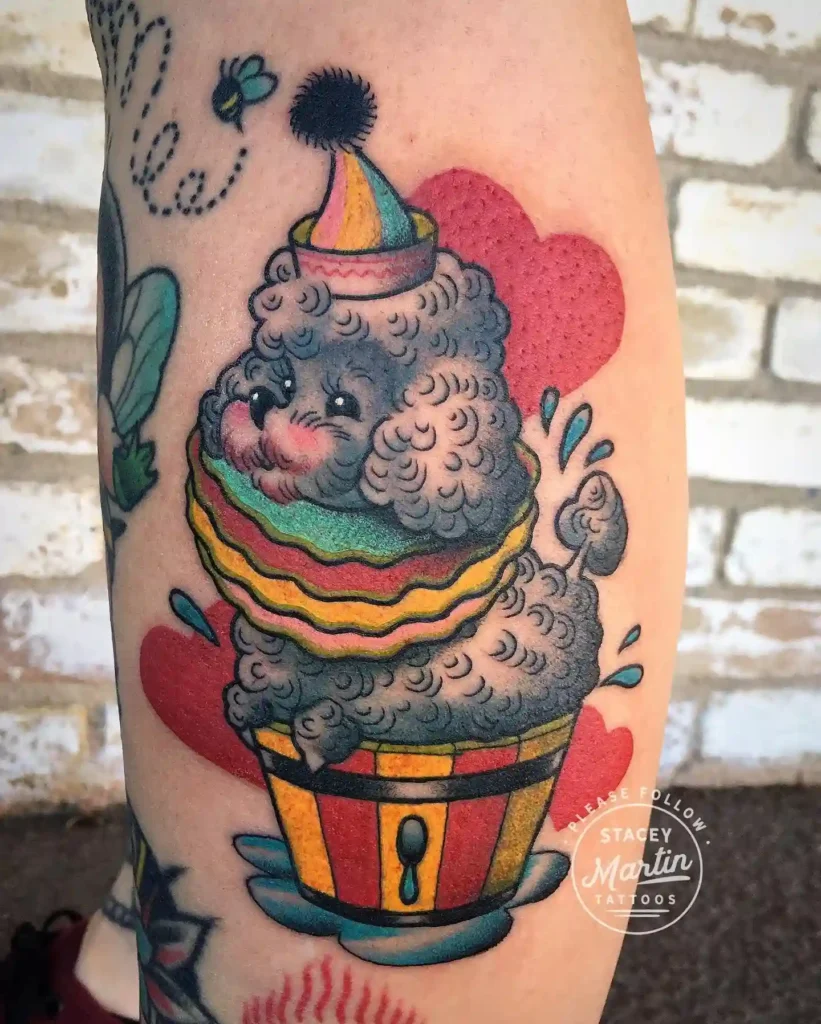 poodle tattoo 33