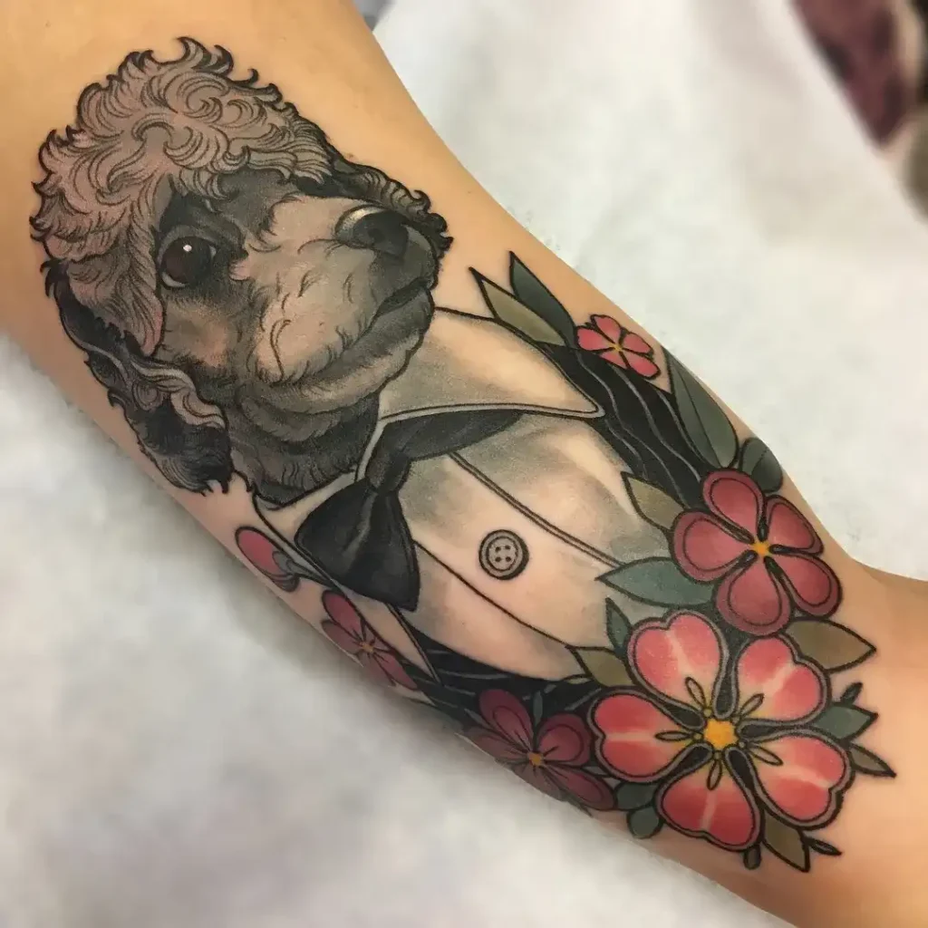 poodle tattoo 5