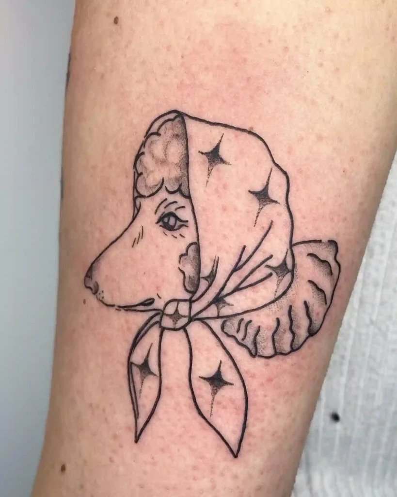 poodle tattoo 6