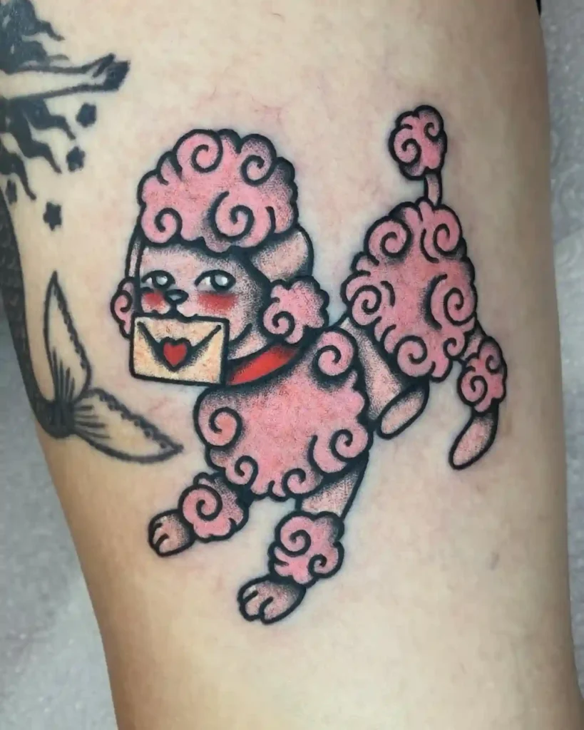 poodle tattoo 9